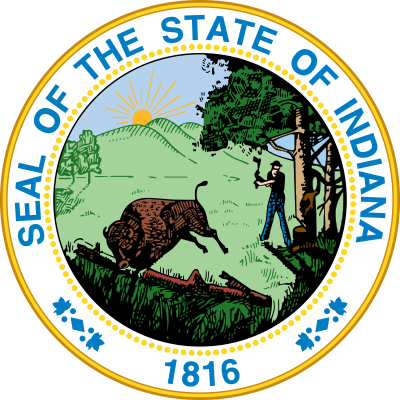 Indiana notary seal