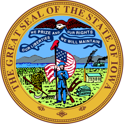 Iowa notary seal